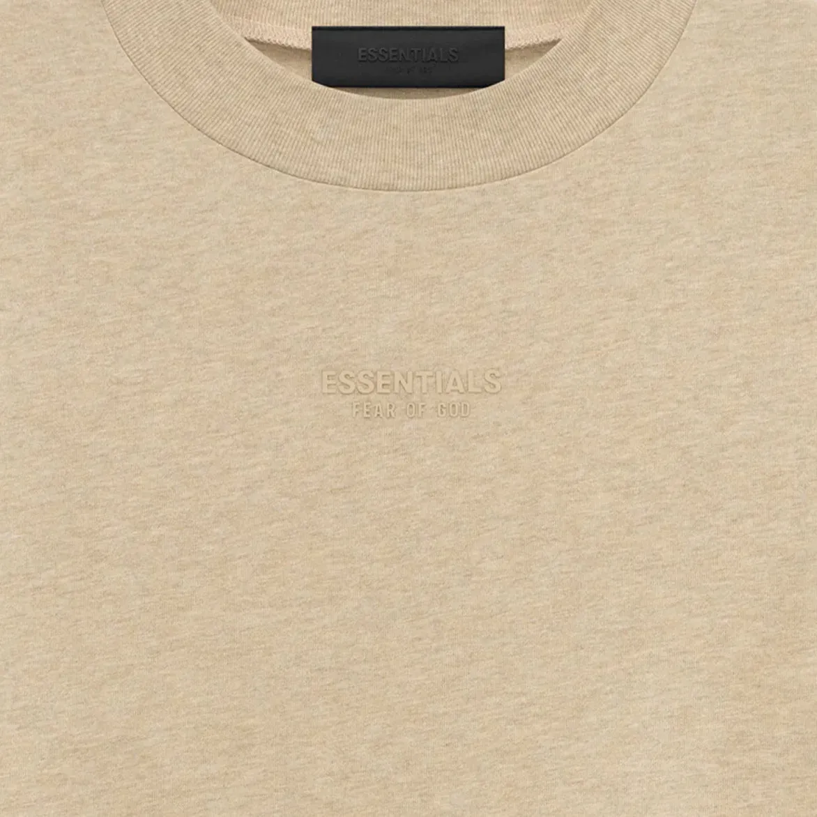 ESSENTIALS LS TEE - GOLD HEATHER sold by Lapstone & Hammer product image thumbnail 3
