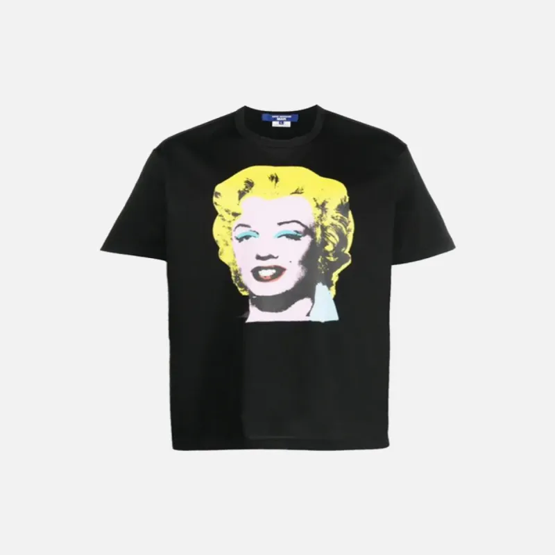 ANDY WARHOL MARILYN TEE - BLACK sold by Lapstone & Hammer