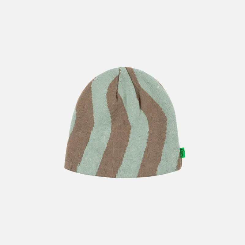 SPIRAL SKULLCAP BEANIE - SEAFOAM sold by Lapstone & Hammer