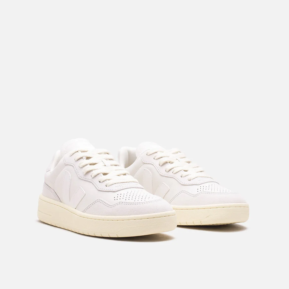 WMNS V-90 O.T. LEATHER - GRAVEL / WHITE sold by Lapstone & Hammer product image thumbnail 2
