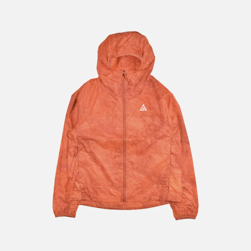 WMNS ACG ALLOVER PRINT "CINDER CONE" JACKET - CINNABAR sold by Lapstone & Hammer