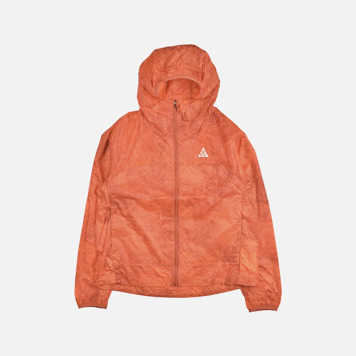 WMNS ACG ALLOVER PRINT "CINDER CONE" JACKET - CINNABAR sold by Lapstone & Hammer