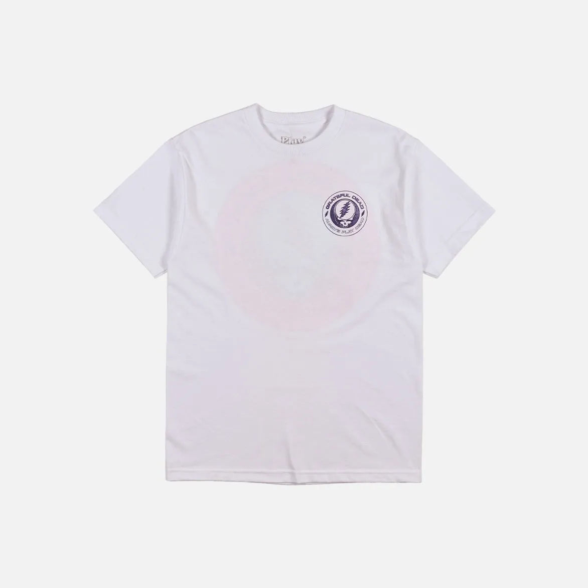 PINK CIRCLE SS TEE - WHITE sold by Lapstone & Hammer product image thumbnail 2