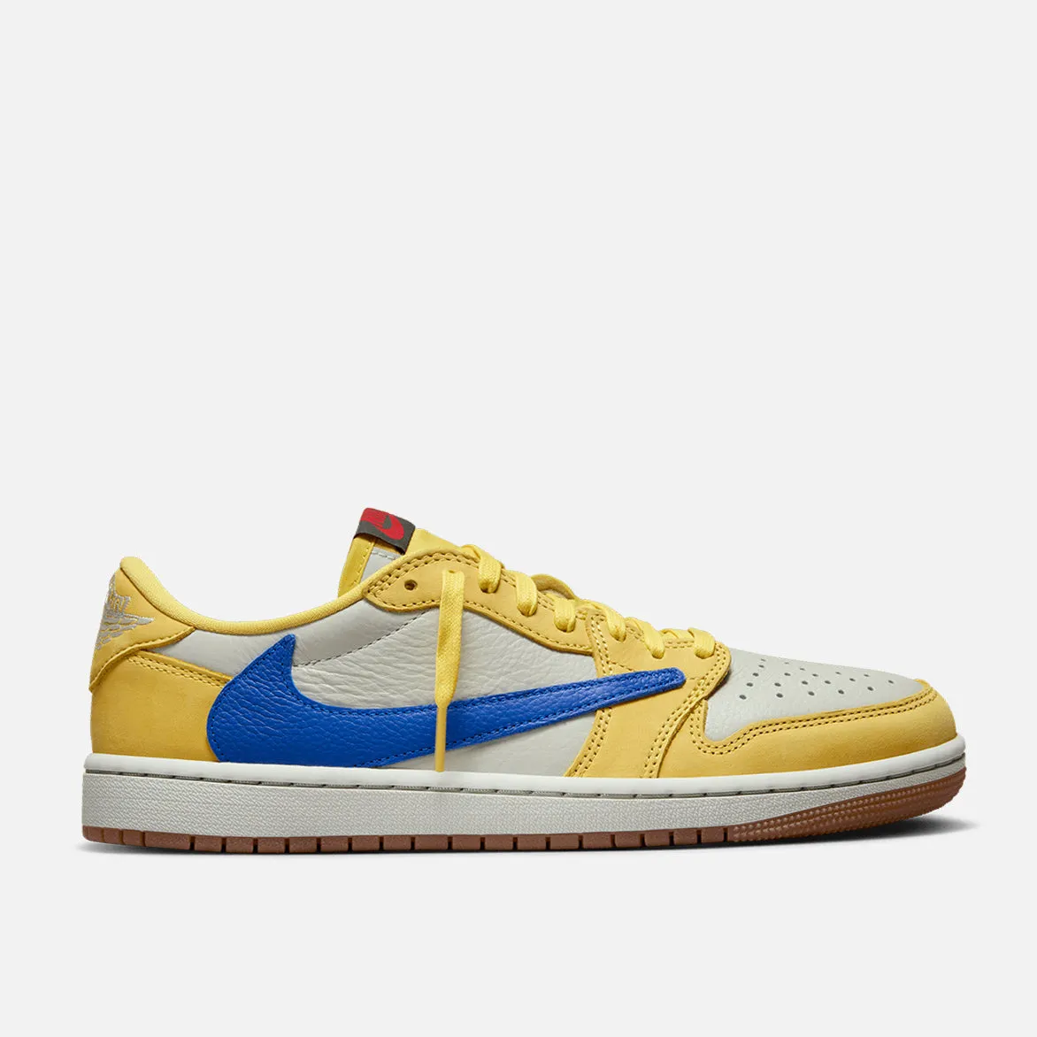TRAVIS SCOTT X AIR JORDAN 1 LOW OG (WMNS) "CANARY" sold by Lapstone & Hammer