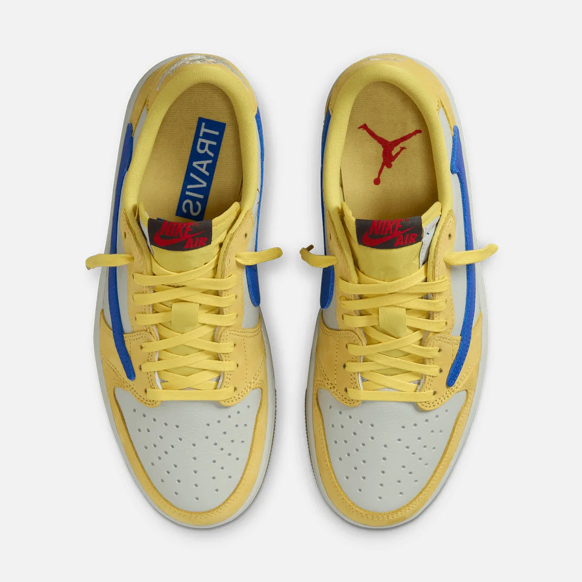 TRAVIS SCOTT X AIR JORDAN 1 LOW OG (WMNS) "CANARY" sold by Lapstone & Hammer product image thumbnail 5