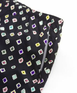 SWIM SHORT NYLON TUSSORE/PRINT - BLACK sold by Lapstone & Hammer