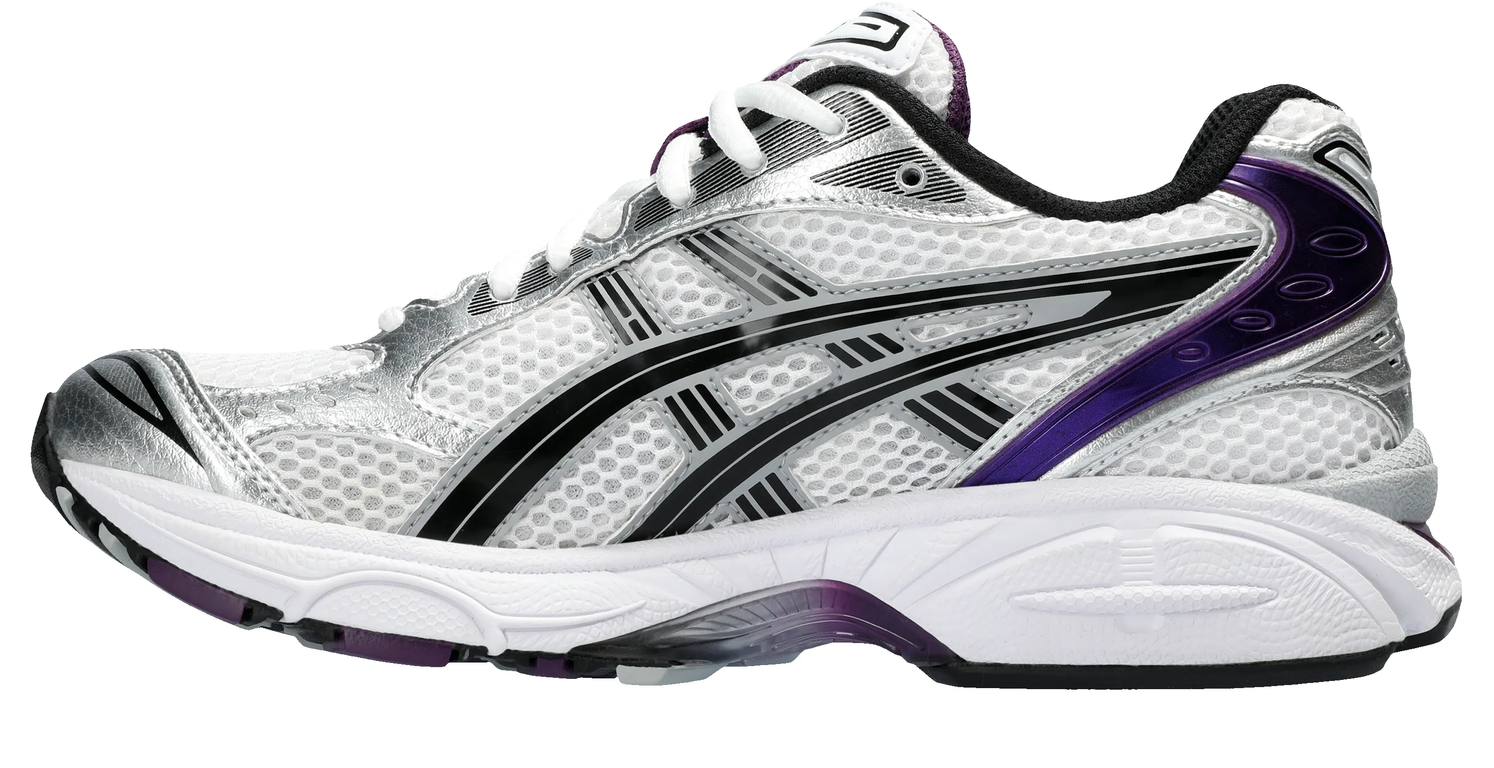 WMNS GEL-KAYANO 14 - WHITE / DARK GRAPE sold by Lapstone & Hammer product image thumbnail 4