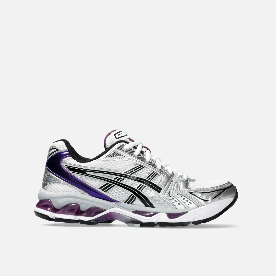 WMNS GEL-KAYANO 14 - WHITE / DARK GRAPE sold by Lapstone & Hammer