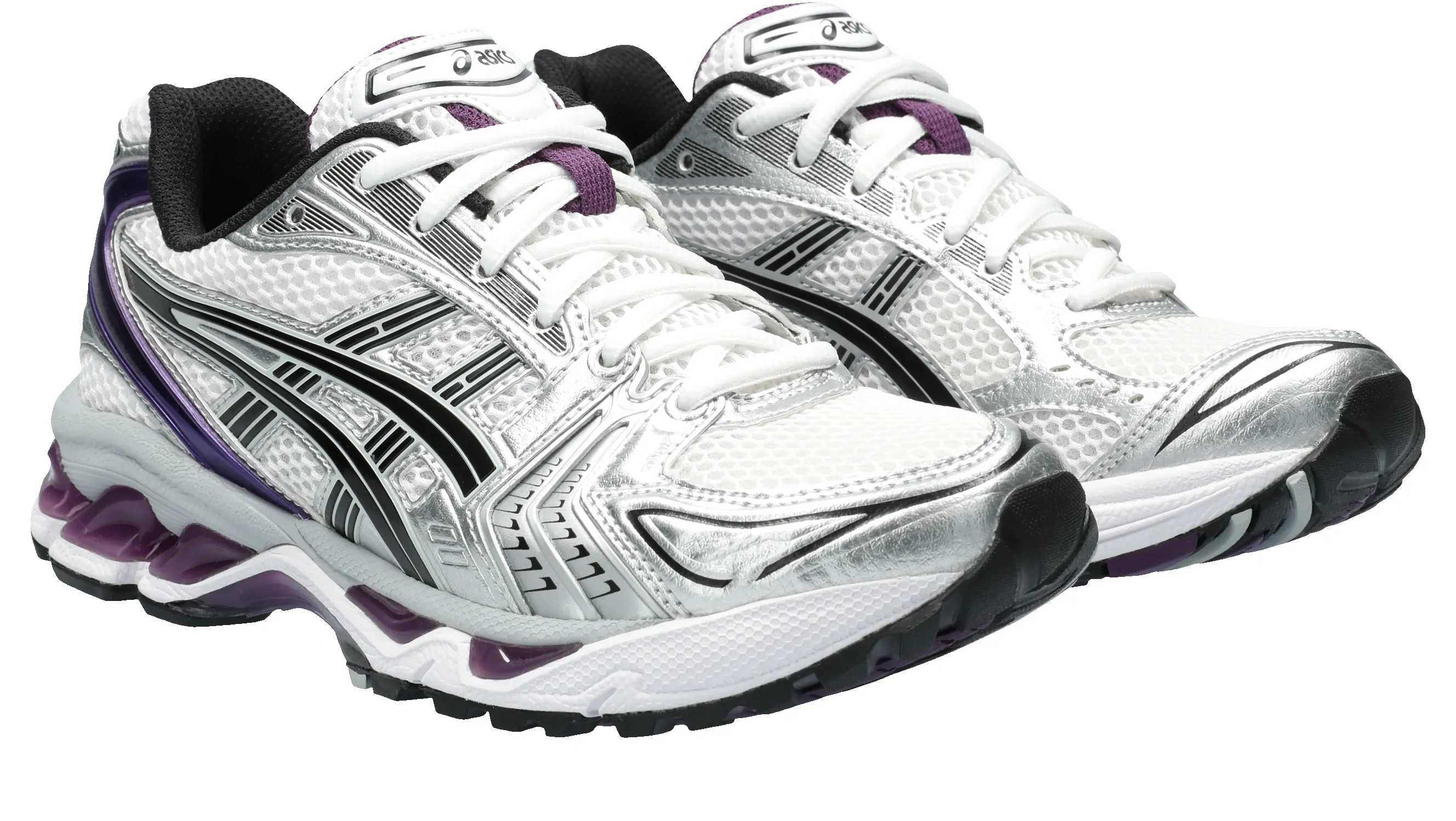 WMNS GEL-KAYANO 14 - WHITE / DARK GRAPE sold by Lapstone & Hammer product image thumbnail 2