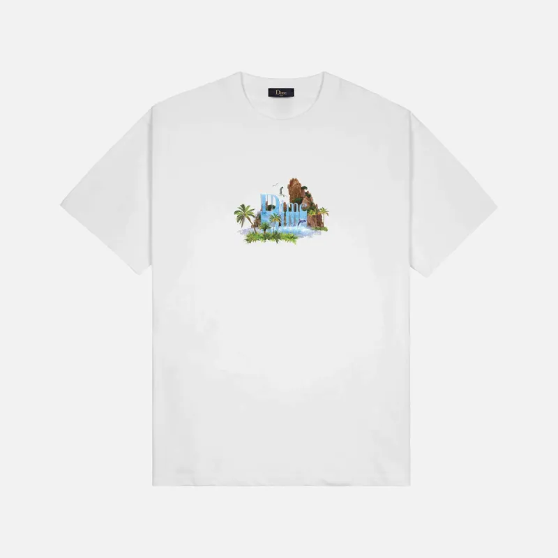 CLASSIC WATERFALL T-SHIRT - WHITE sold by Lapstone & Hammer