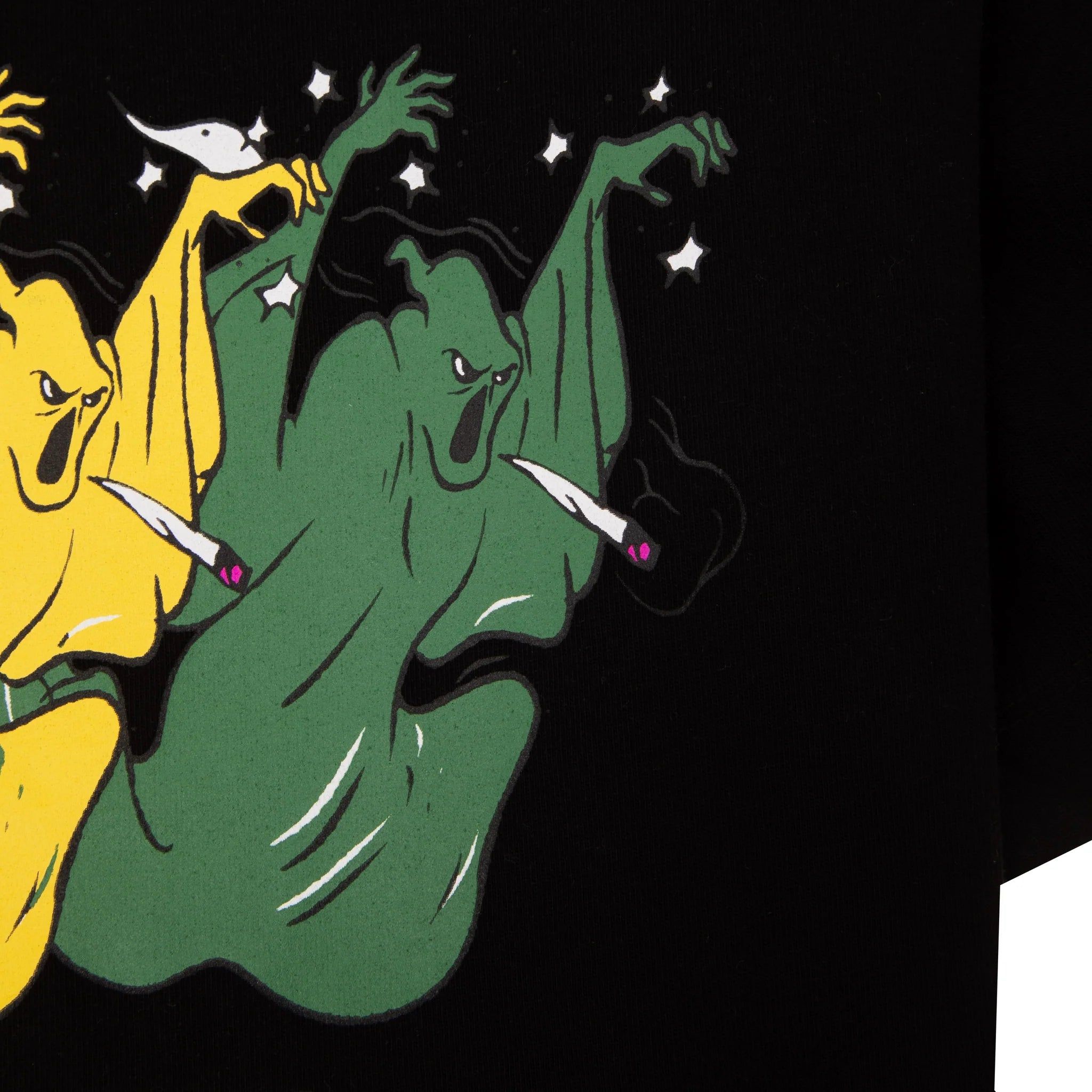 SMOKIN` GHOST SS TEE - BLACK sold by Lapstone & Hammer product image thumbnail 3