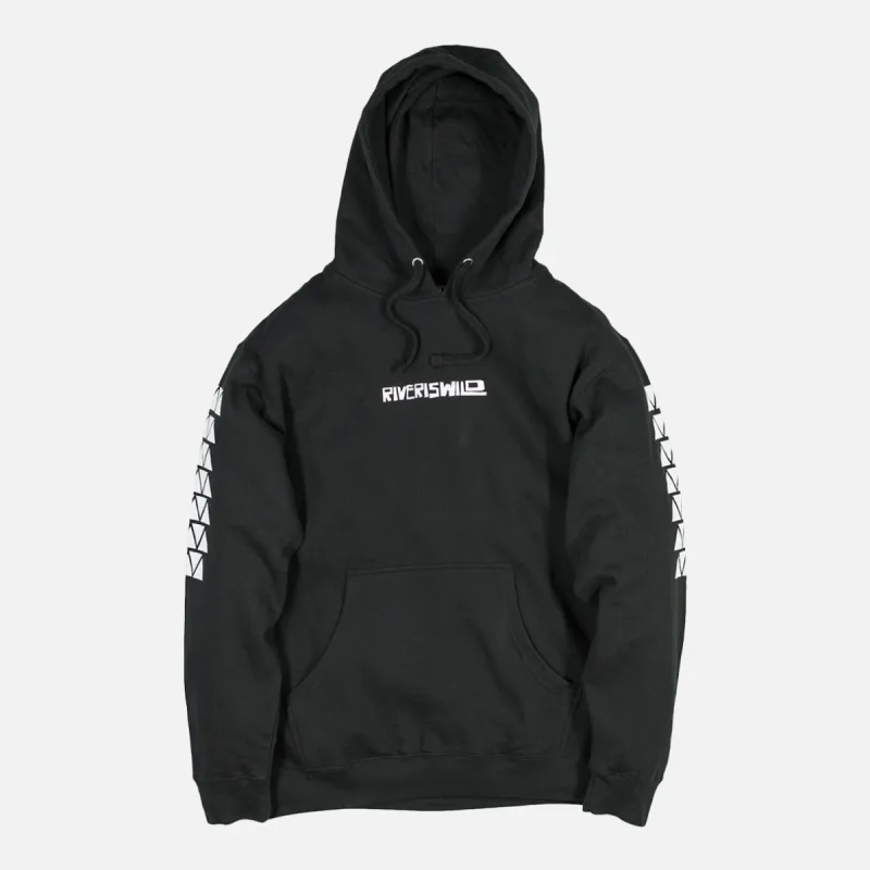 LOGO HOODIE - BLACK sold by Lapstone & Hammer