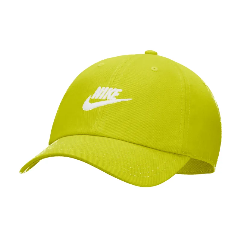 Nike Futura Washed Cap - NEON YELLOW sold by Lapstone & Hammer