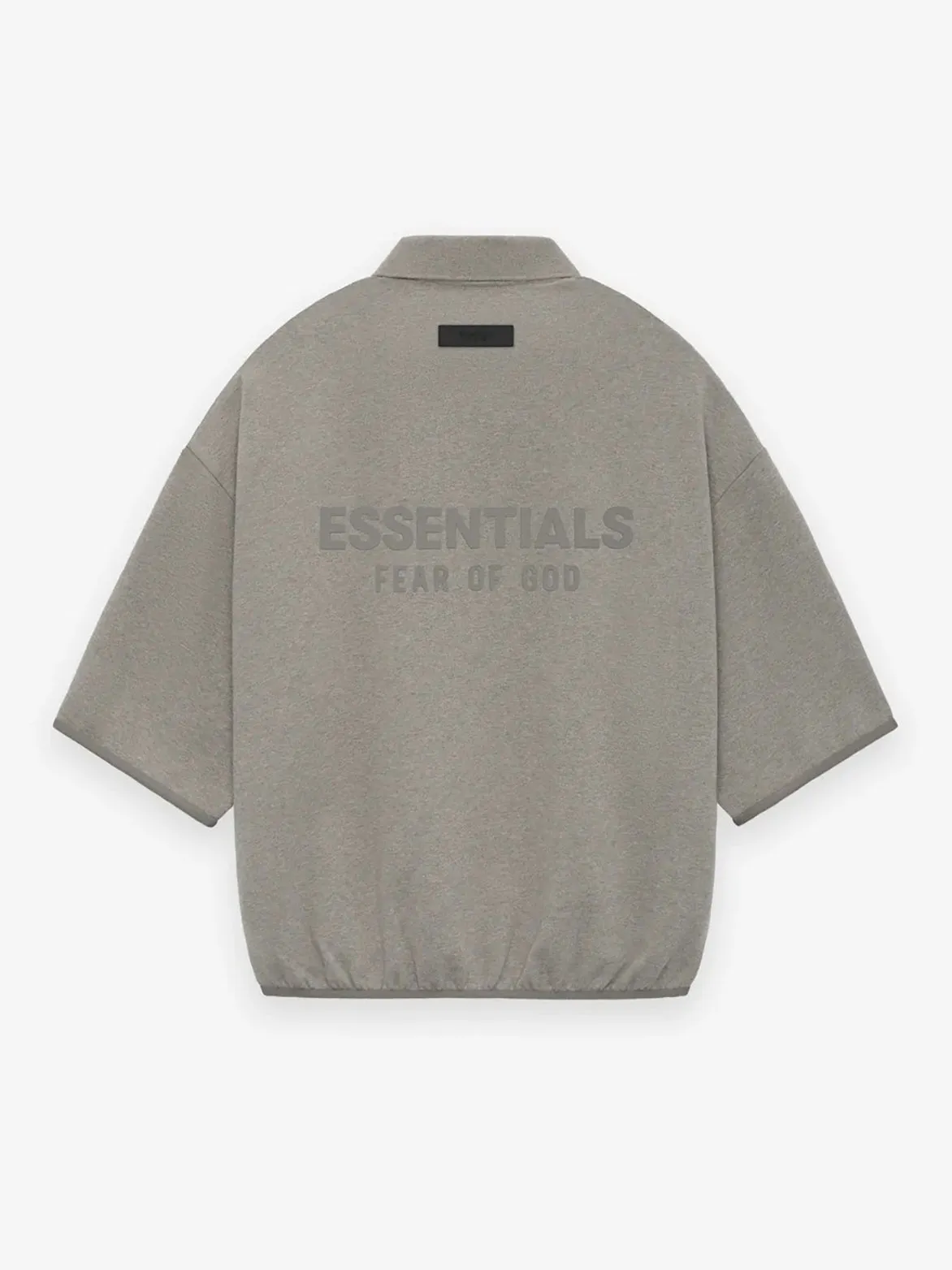 ESSENTIALS 3/4 SLEEVE POLO - HEATHER GREY sold by Lapstone & Hammer product image thumbnail 2