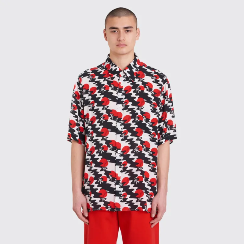 TOURIST SHIRT VISCOSE - SUNSET sold by Lapstone & Hammer