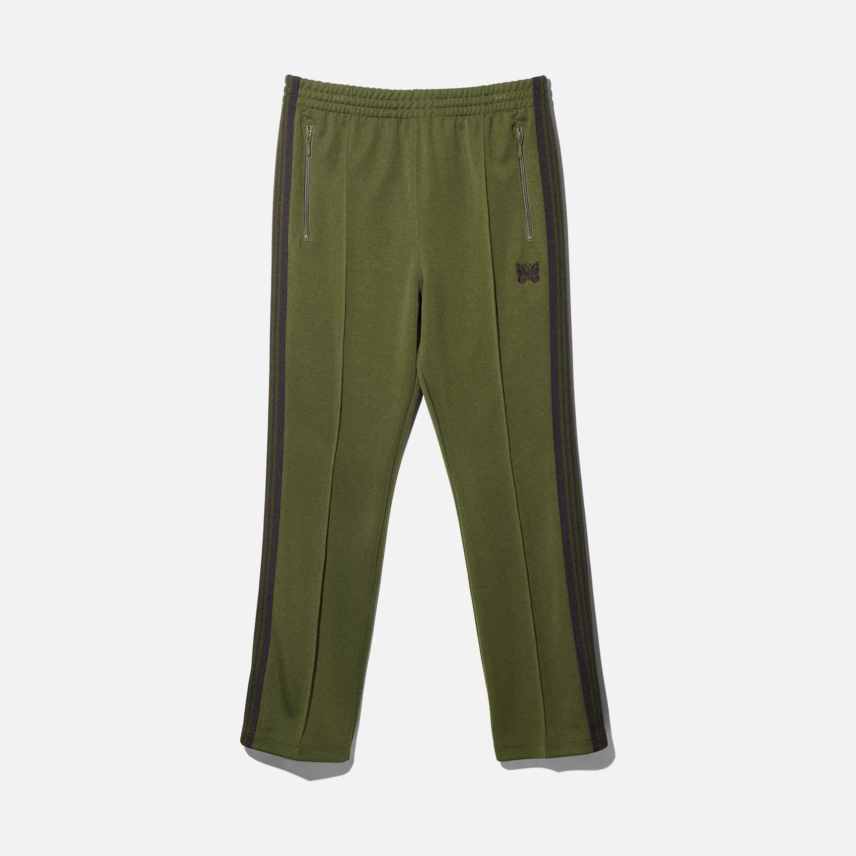 NARROW TRACK PANT POLY SMOOTH - OLIVE sold by Lapstone & Hammer