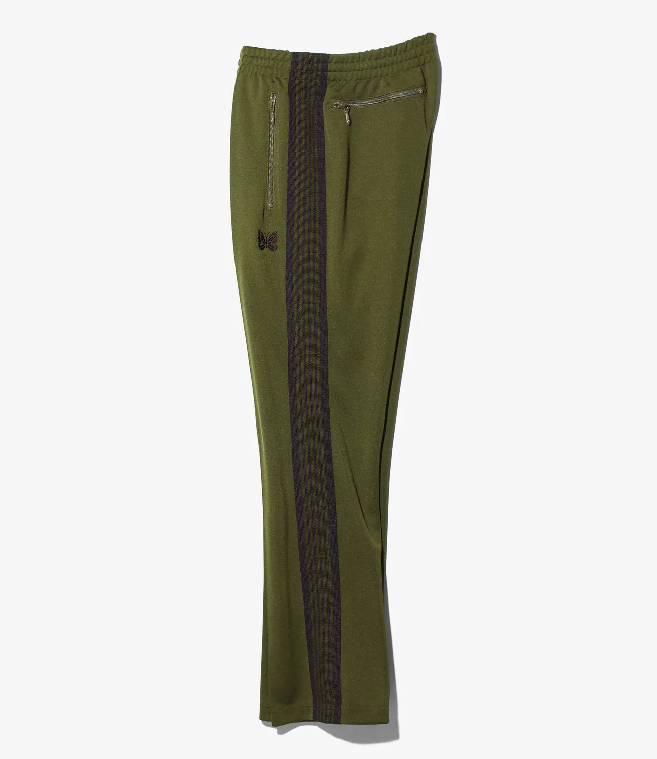 NARROW TRACK PANT POLY SMOOTH - OLIVE sold by Lapstone & Hammer product image thumbnail 3