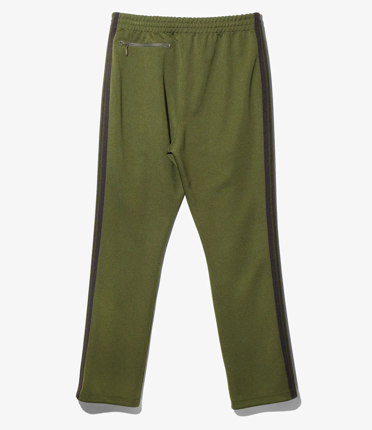 NARROW TRACK PANT POLY SMOOTH - OLIVE sold by Lapstone & Hammer product image thumbnail 2