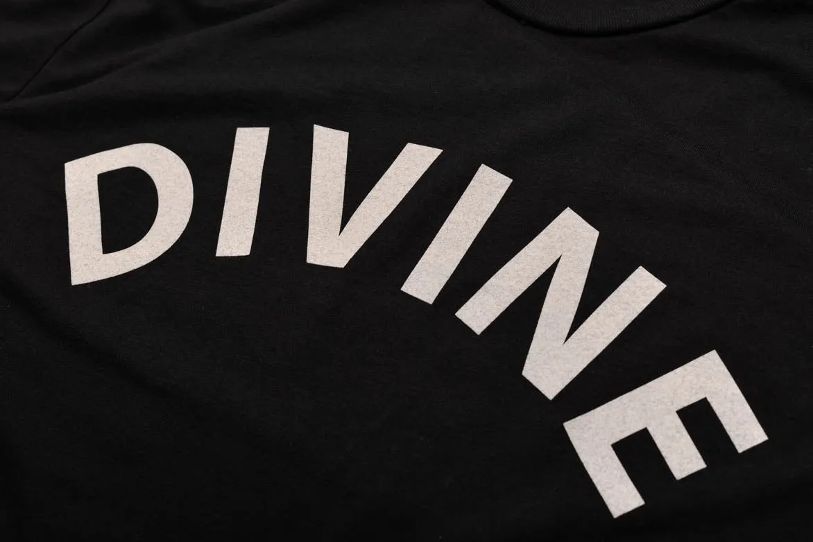 DIVINE TEE - BLACK sold by Lapstone & Hammer product image thumbnail 3