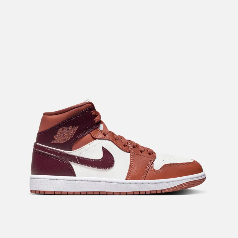 WMNS AIR JORDAN 1 MID "DUSTY PEACH" sold by Lapstone & Hammer