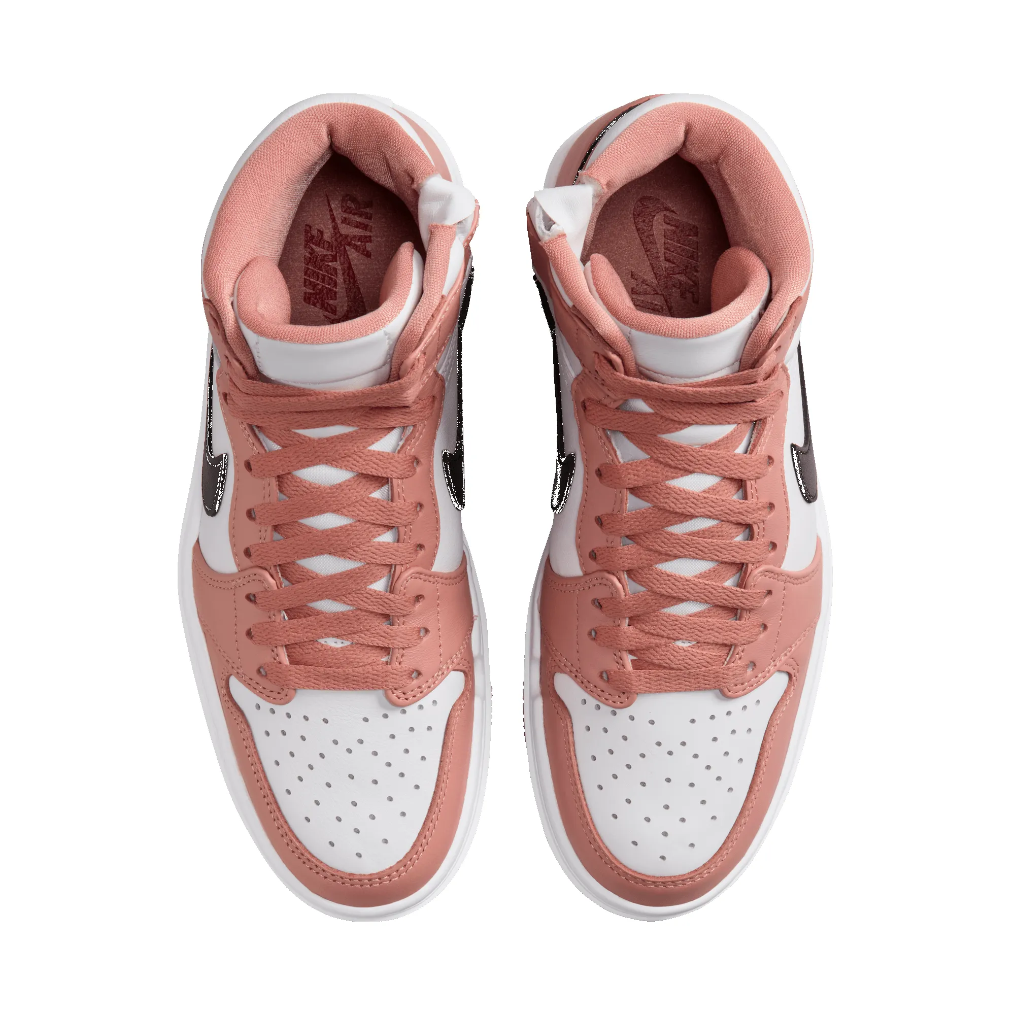 WMNS AIR JORDAN 1 ELEVATE HIGH "RED STARDUST" sold by Lapstone & Hammer product image thumbnail 4