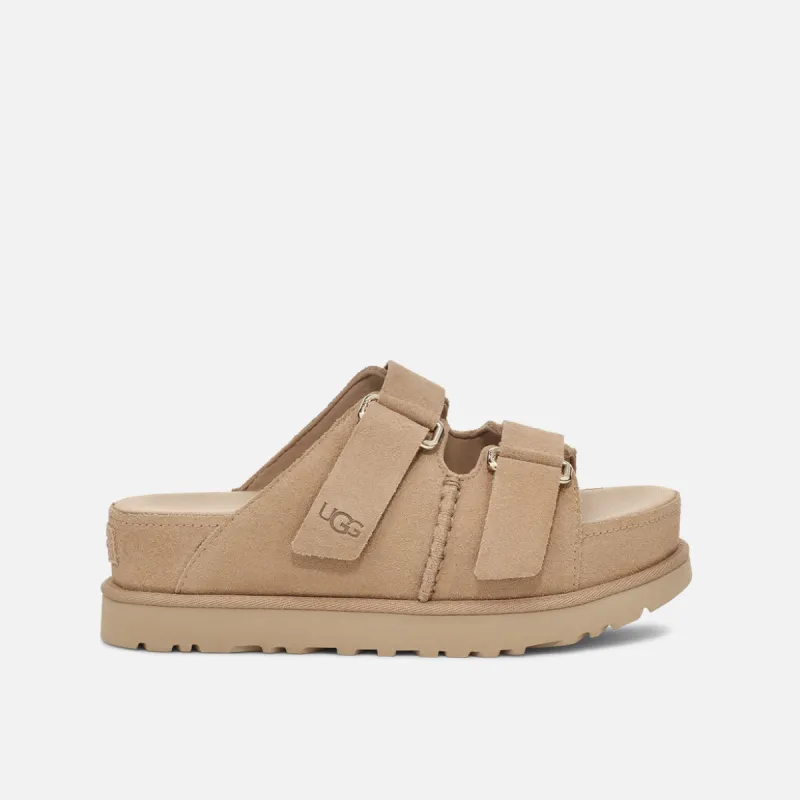 WMNS GOLDENSTAR HI SLIDE - SAND sold by Lapstone & Hammer