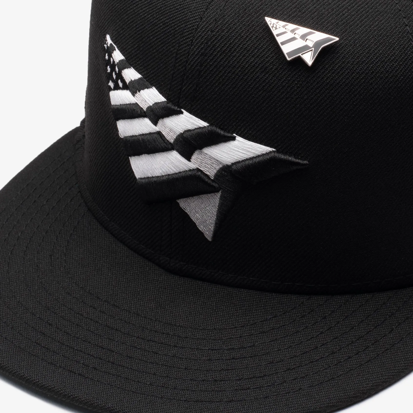 ORIGINAL CROWN 9FIFTY SNAPBACK - BLACK / BLACK sold by Lapstone & Hammer product image thumbnail 4