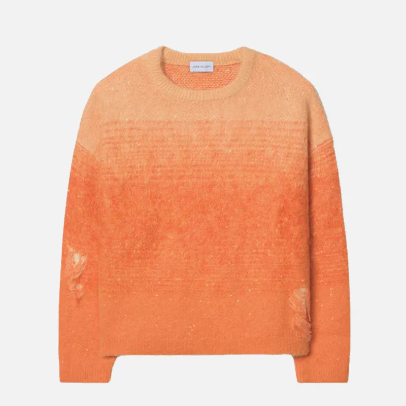 GRADIENT MOHAIR CREW - SUNKIST sold by Lapstone & Hammer