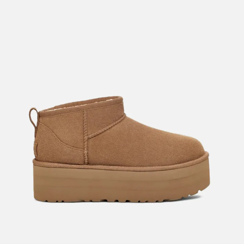 WMNS CLASSIC ULTRA MINI PLATFORM - CHESTNUT sold by Lapstone & Hammer