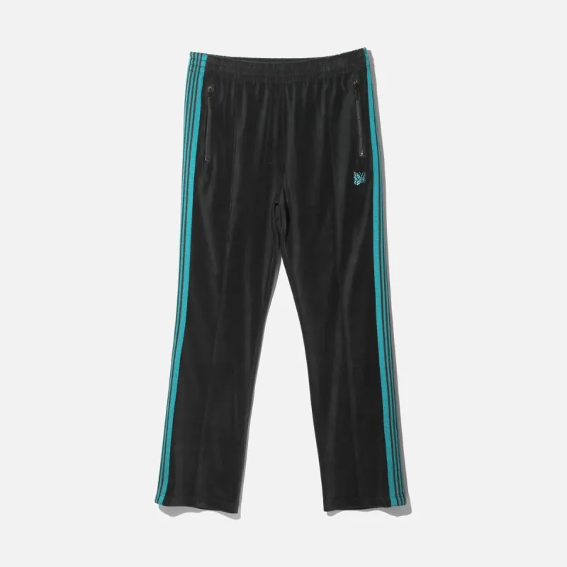 NARROW TRACK PANT C/PE VELOUR - BLACK sold by Lapstone & Hammer