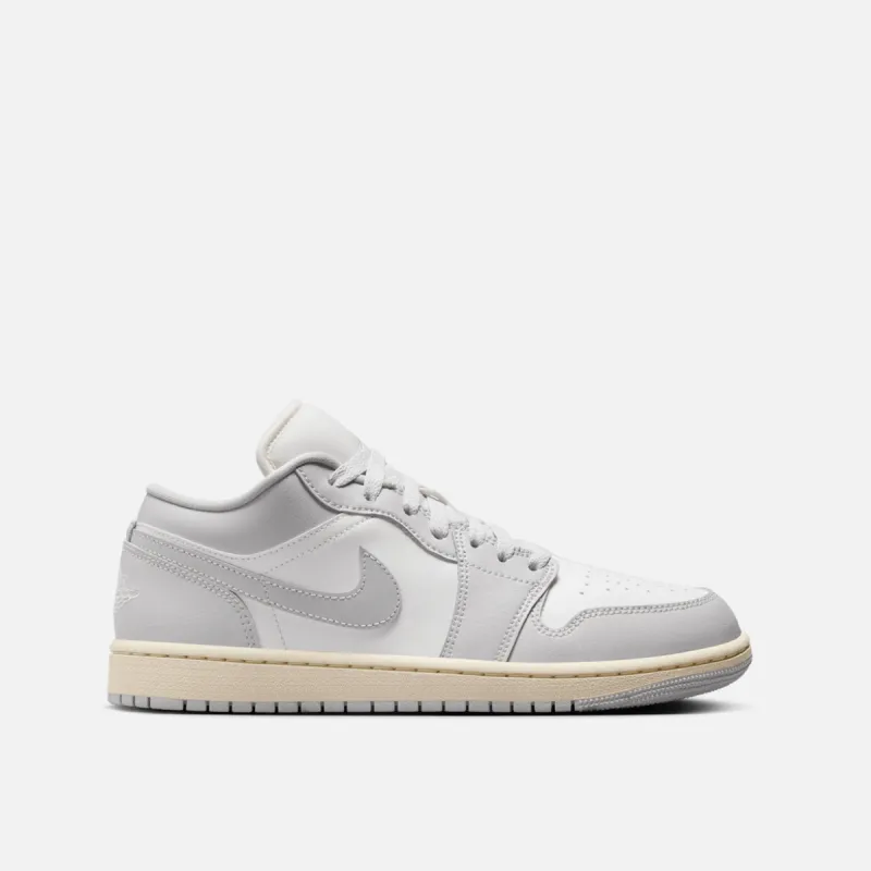 WMNS AIR JORDAN 1 LOW - SAIL / NEUTRAL GREY sold by Lapstone & Hammer