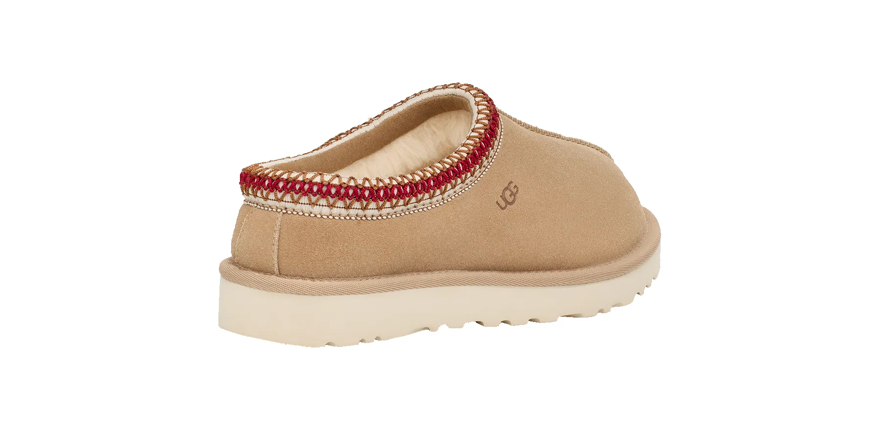WMNS TASMAN SLIPPER - SAND / DARK CHERRY sold by Lapstone & Hammer product image thumbnail 4