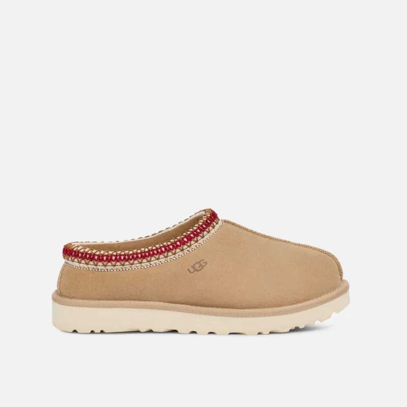 WMNS TASMAN SLIPPER - SAND / DARK CHERRY sold by Lapstone & Hammer
