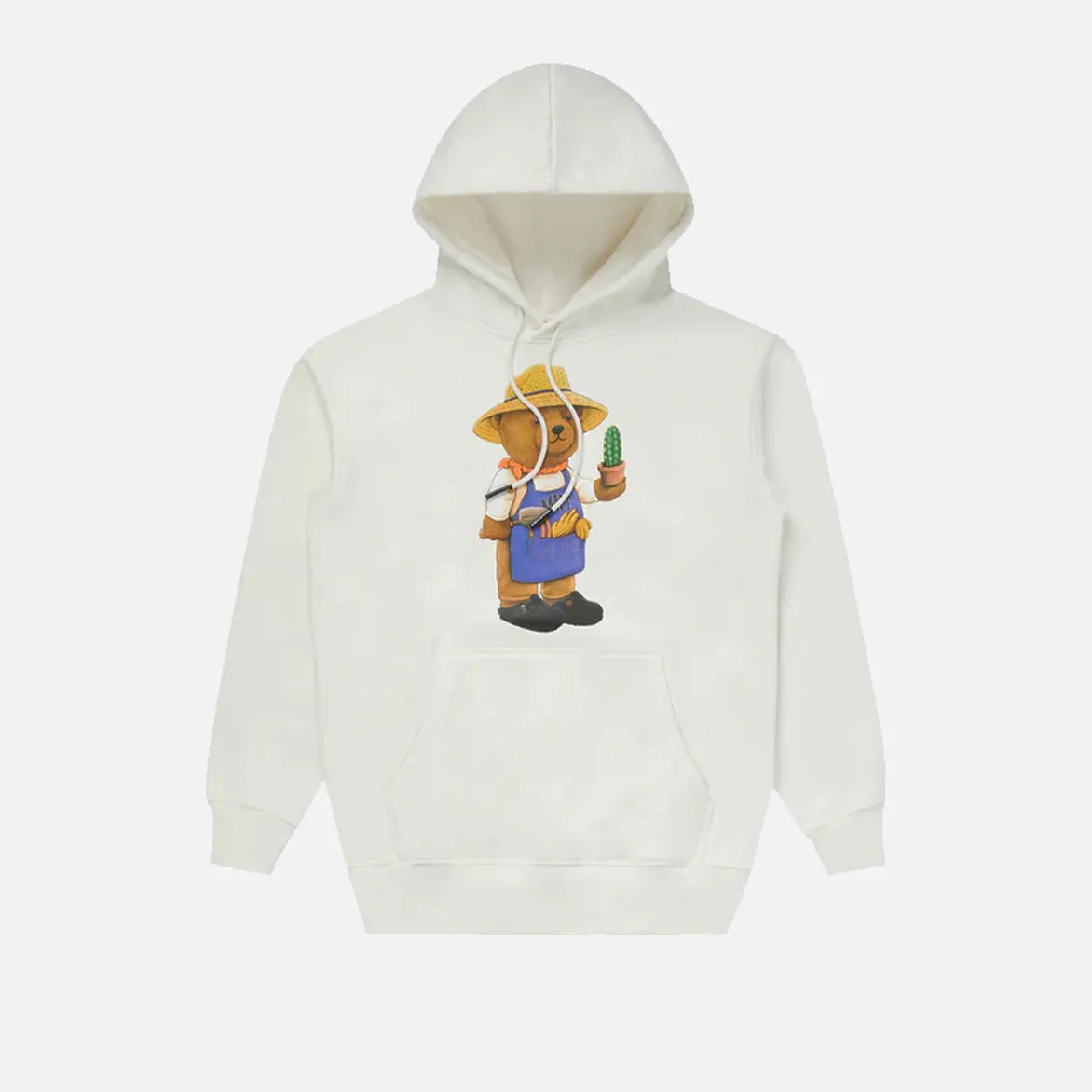 BOTANICAL BEAR HOODIE - PARCHMENT sold by Lapstone & Hammer