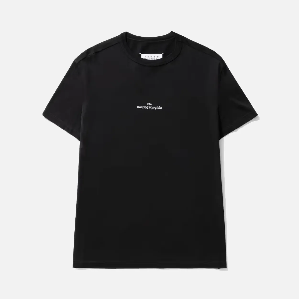 UPSIDE DOWN LOGO TEE - BLACK sold by Lapstone & Hammer