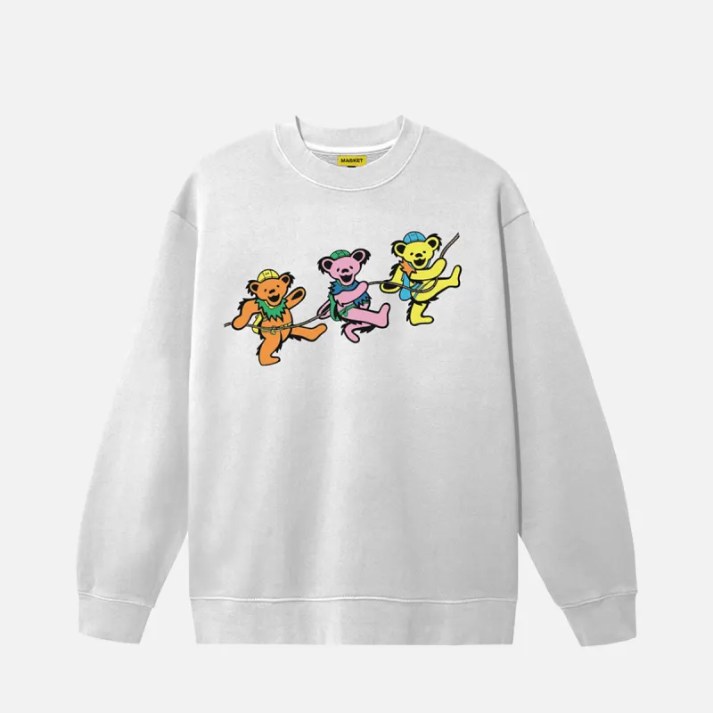 GRATEFUL DEAD PMA CREWNECK - GREY sold by Lapstone & Hammer