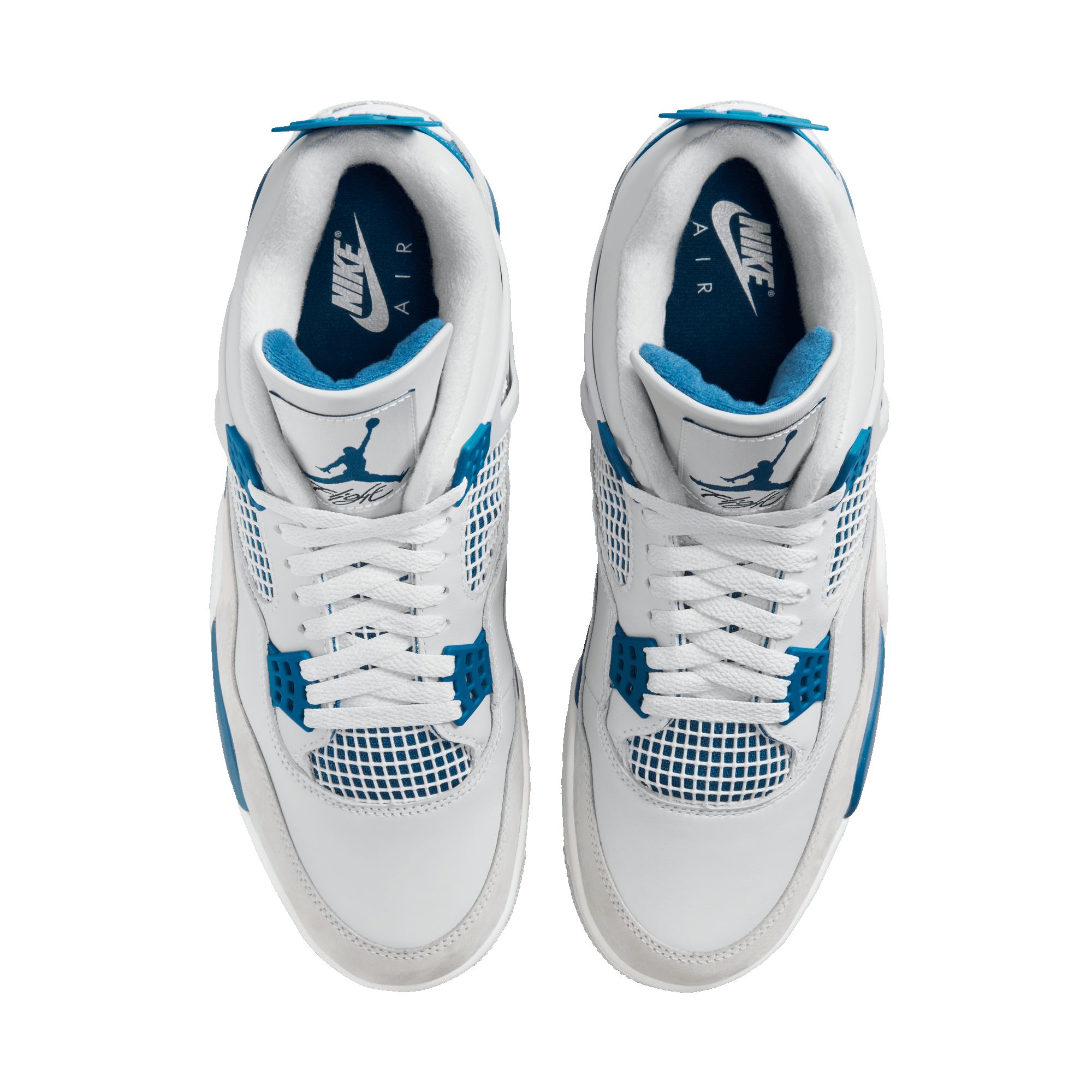 AIR JORDAN 4 RETRO "MILITARY BLUE" sold by Lapstone & Hammer product image thumbnail 5