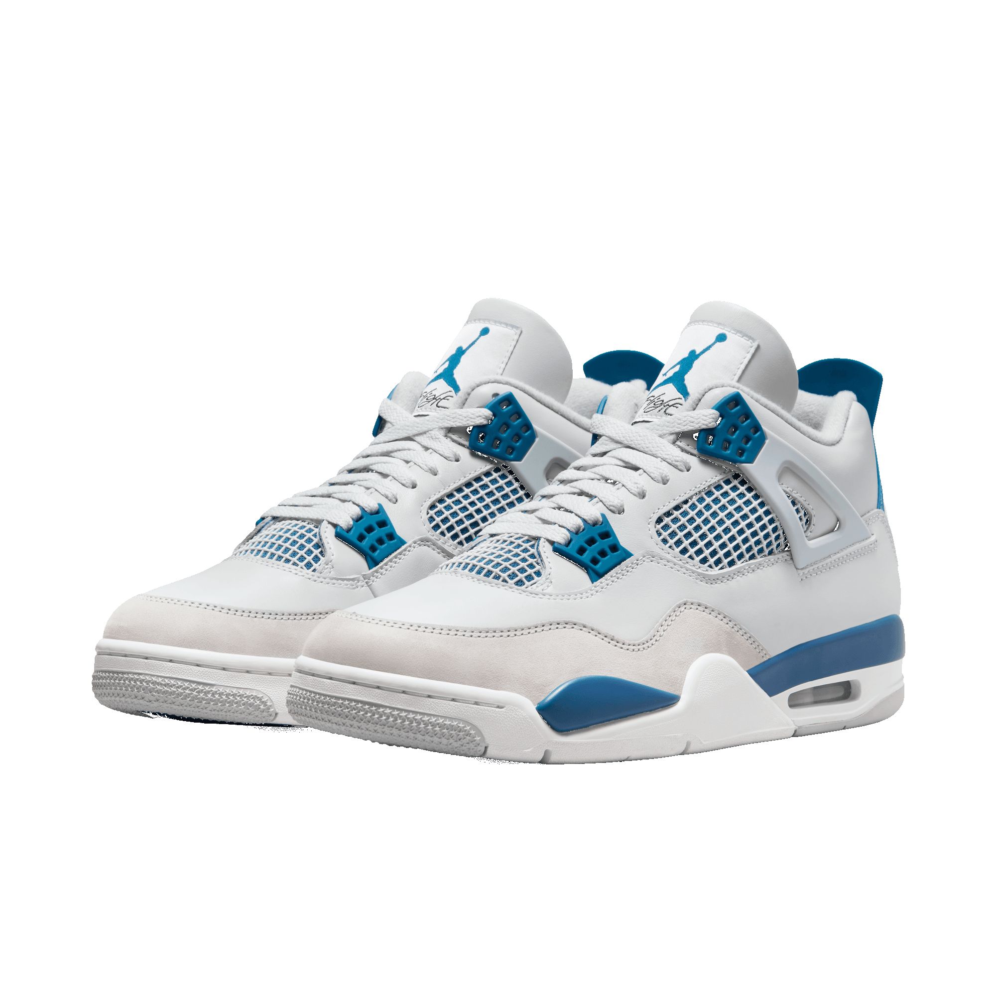 AIR JORDAN 4 RETRO "MILITARY BLUE" sold by Lapstone & Hammer product image thumbnail 2