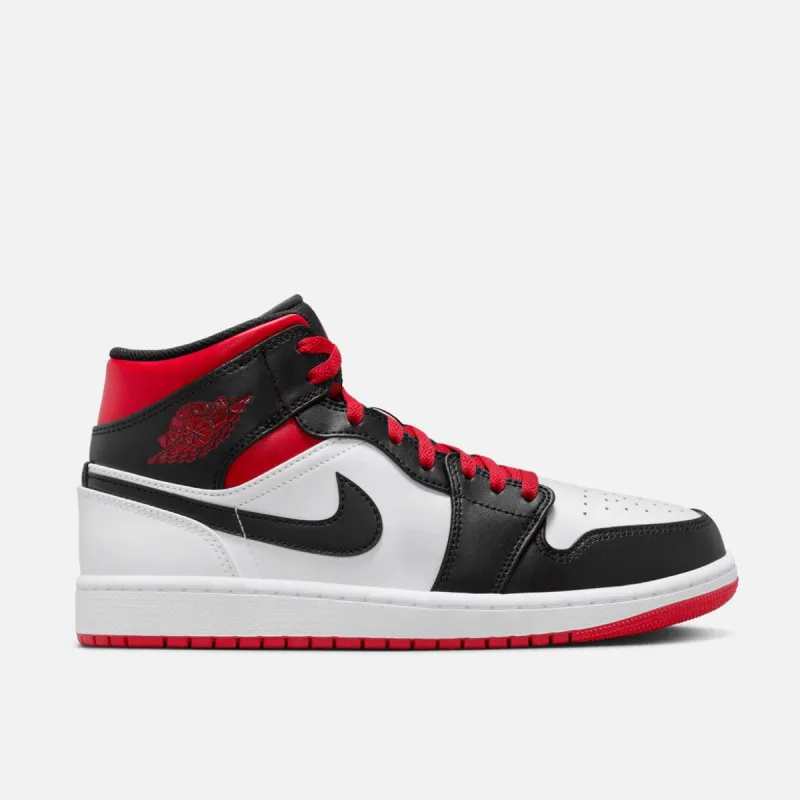 JORDAN 1 MID "GYM RED BLACK TOE" sold by Lapstone & Hammer
