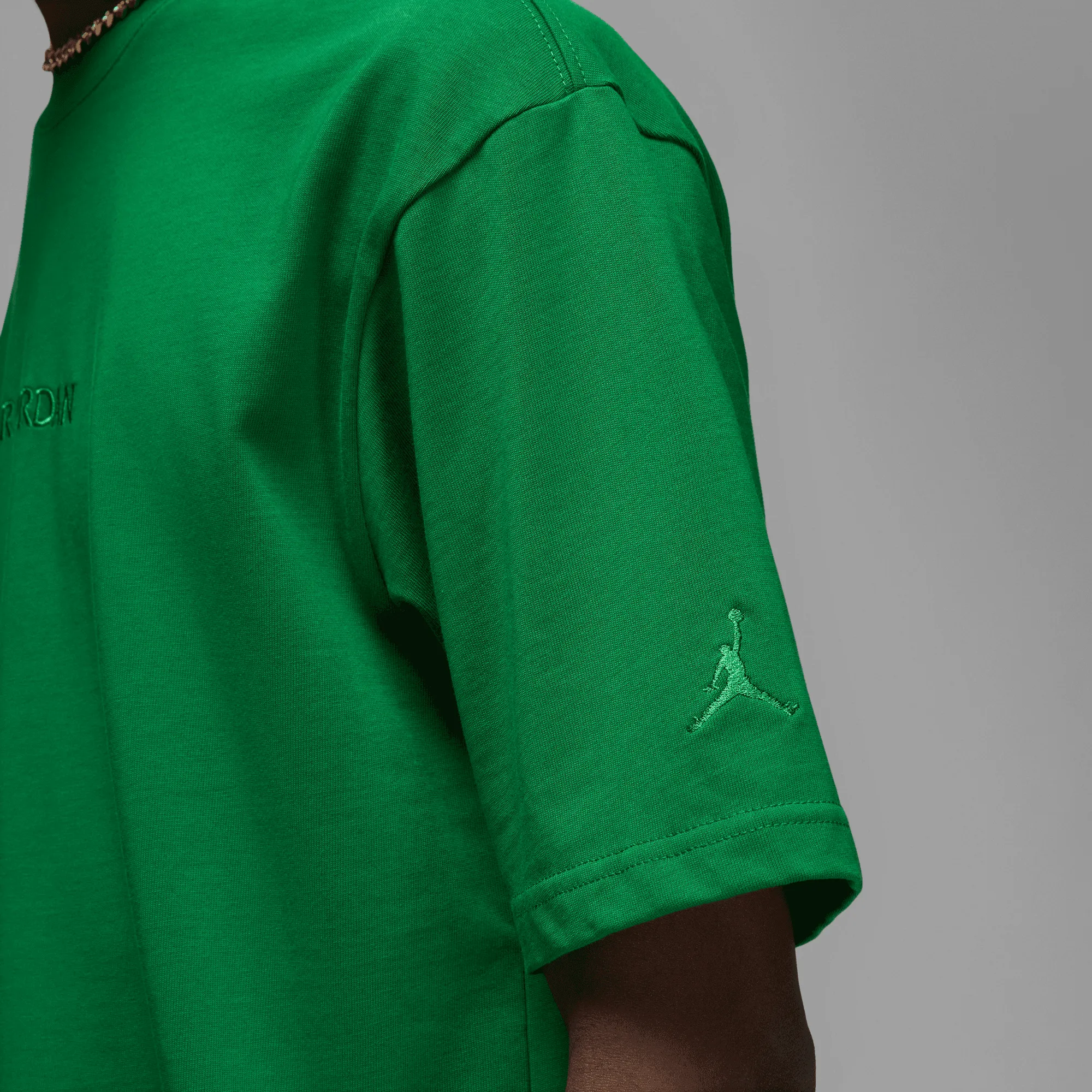 JORDAN WORDMARK MEN`S S/S TEE - GREEN sold by Lapstone & Hammer product image thumbnail 5