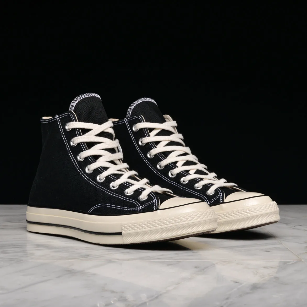 CHUCK 70 HIGH - BLACK / EGRET sold by Lapstone & Hammer product image thumbnail 2