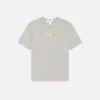 CDG X LACOSTE CROC LOGO TEE - GREY sold by Lapstone & Hammer