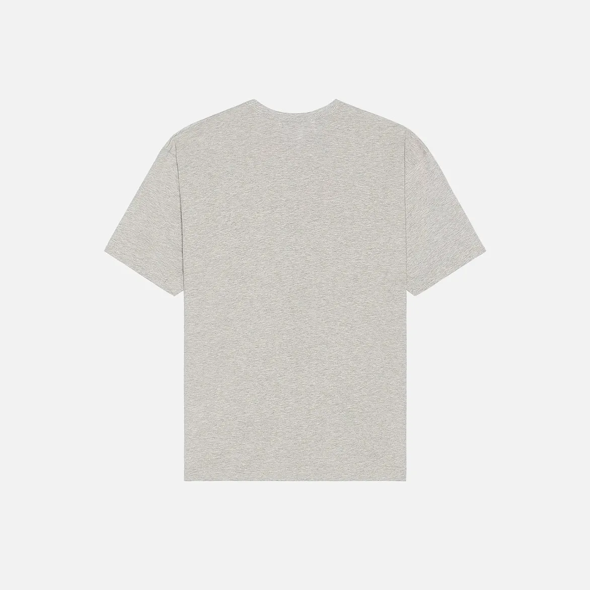 CDG X LACOSTE CROC LOGO TEE - GREY sold by Lapstone & Hammer product image thumbnail 3