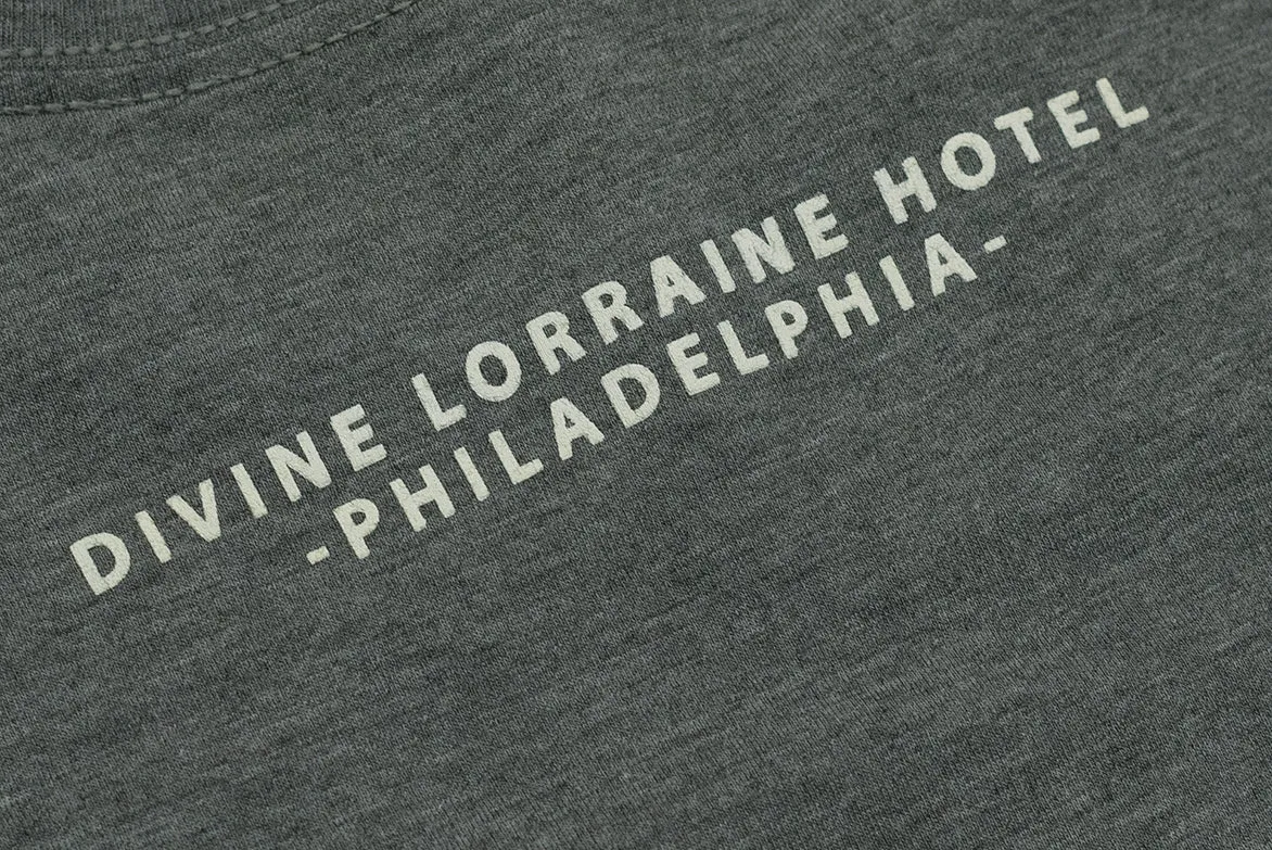 DIVINE TEE - GREY sold by Lapstone & Hammer product image thumbnail 4