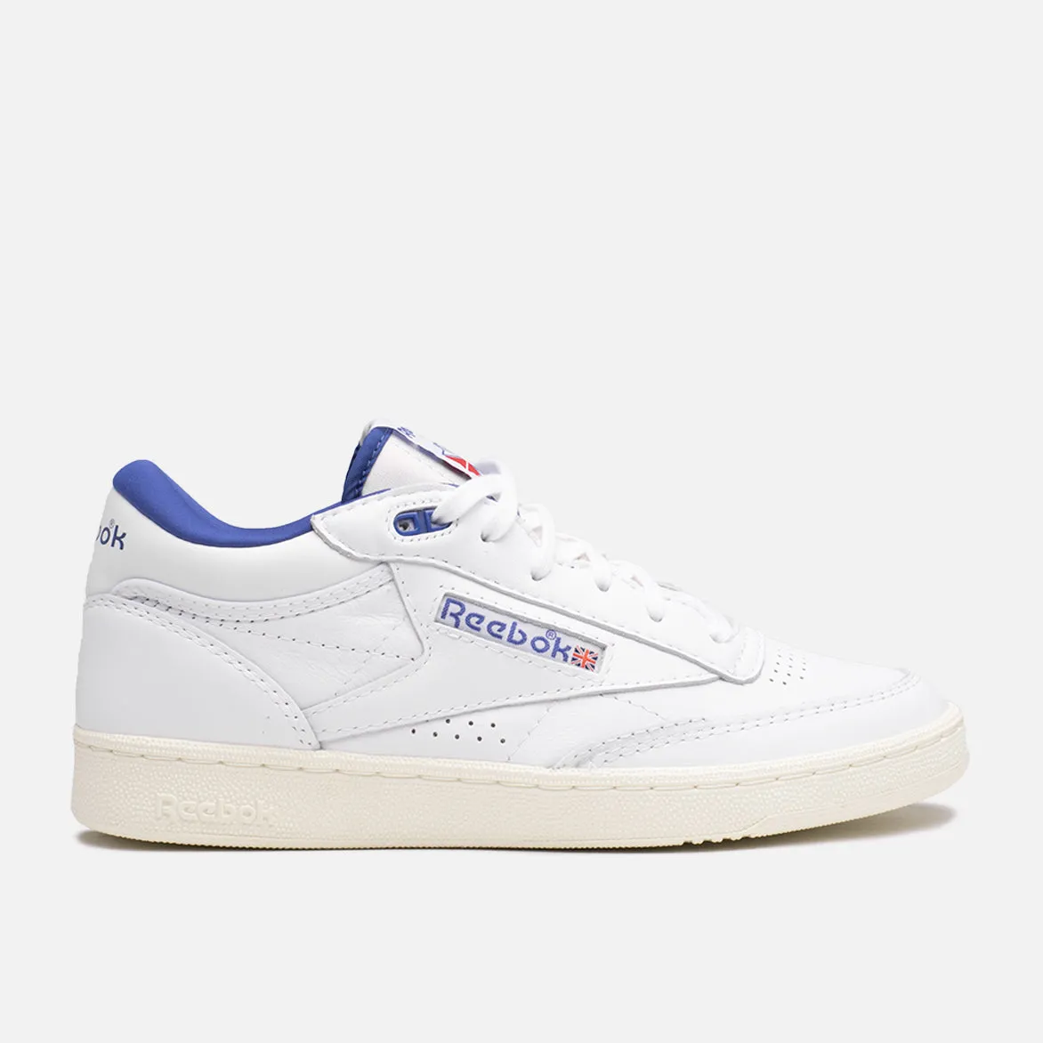CLUB C MID II VINTAGE - WHITE / COBALT sold by Lapstone & Hammer