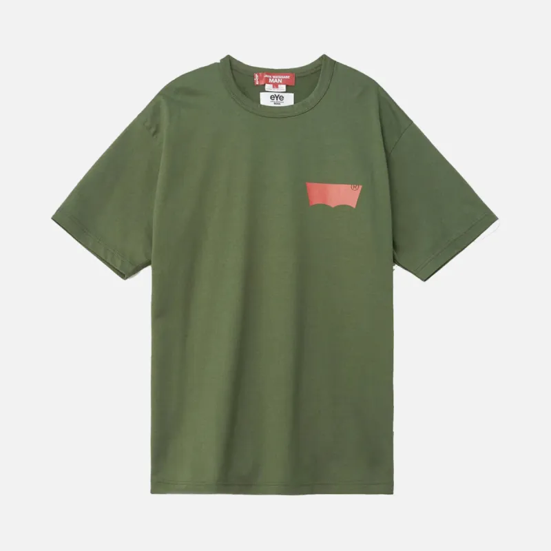 JUNYA WATANABE LEVIS TEE - KHAKI sold by Lapstone & Hammer