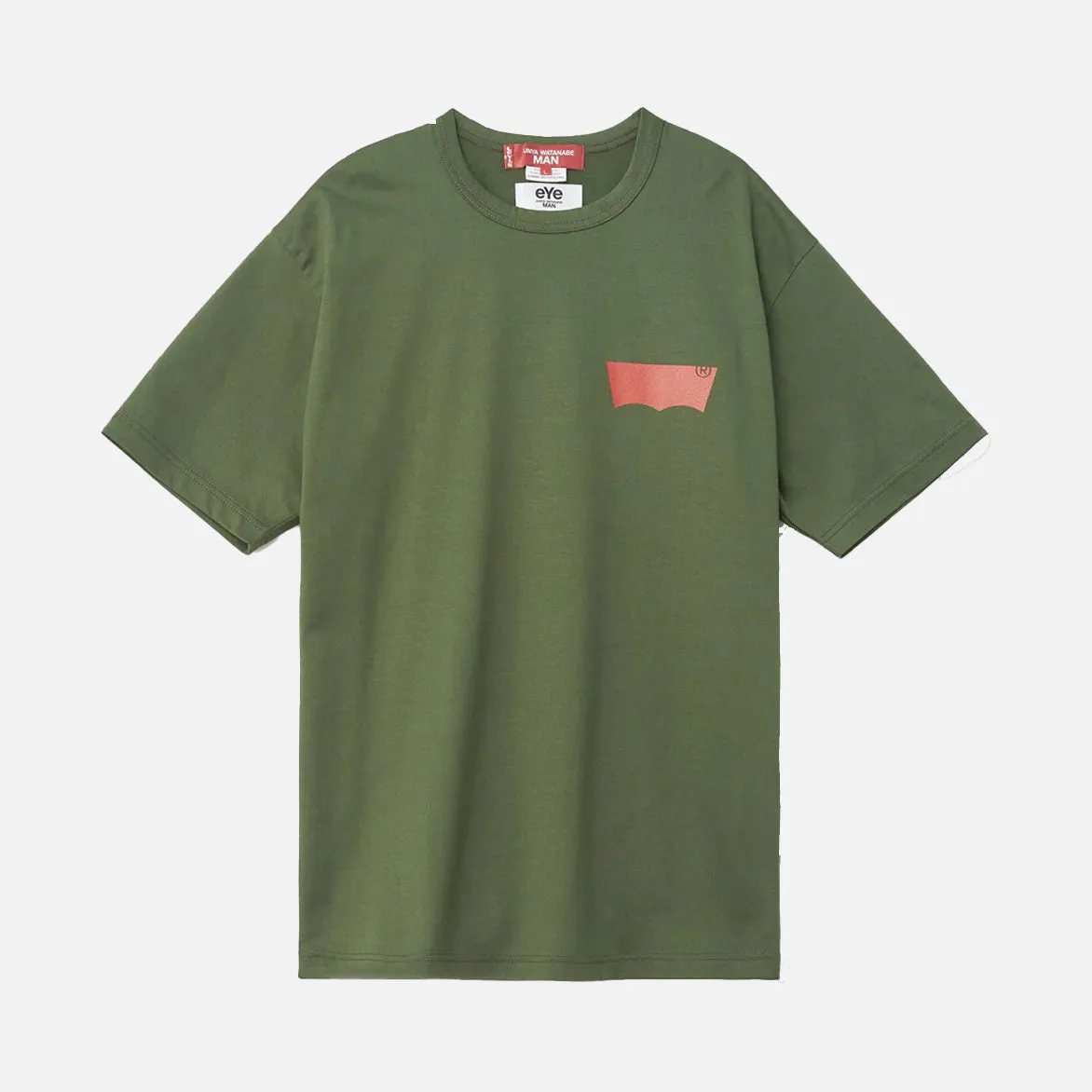JUNYA WATANABE LEVIS TEE - KHAKI sold by Lapstone & Hammer