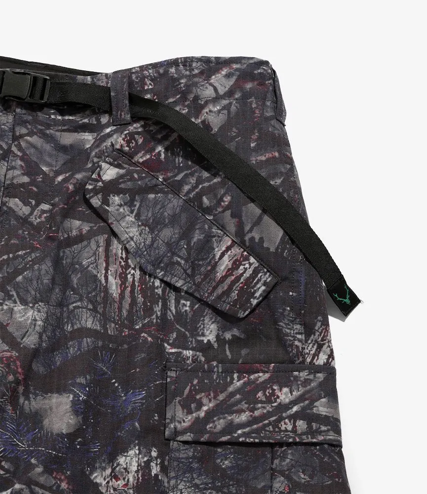 BELTED BDU SHORT-RIPSTOP/S2W2 CAMO - GREY CAMO sold by Lapstone & Hammer product image thumbnail 2
