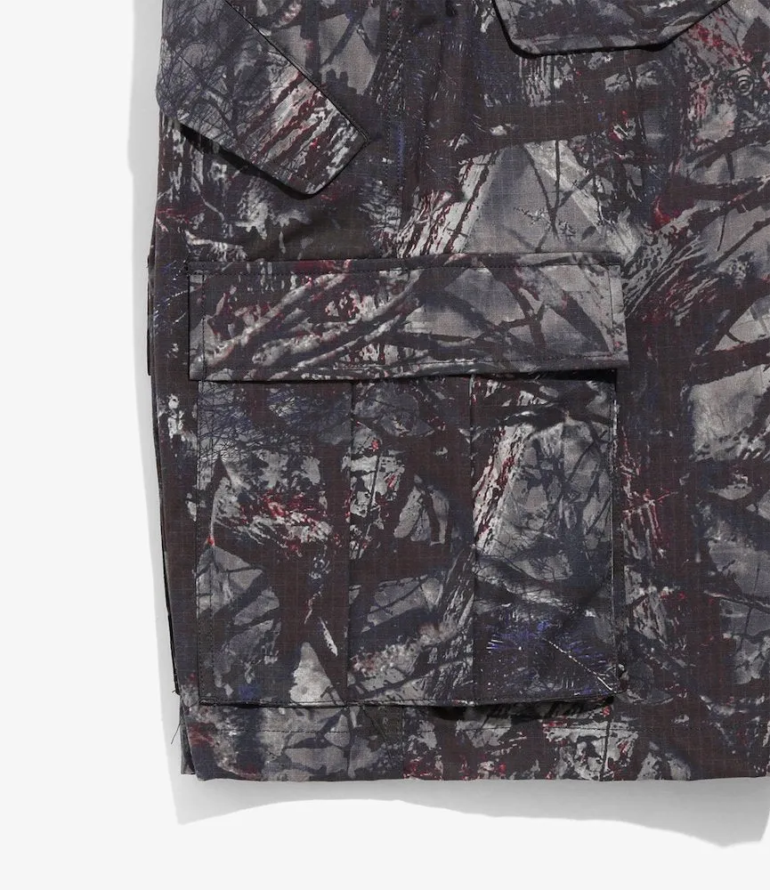 BELTED BDU SHORT-RIPSTOP/S2W2 CAMO - GREY CAMO sold by Lapstone & Hammer product image thumbnail 4