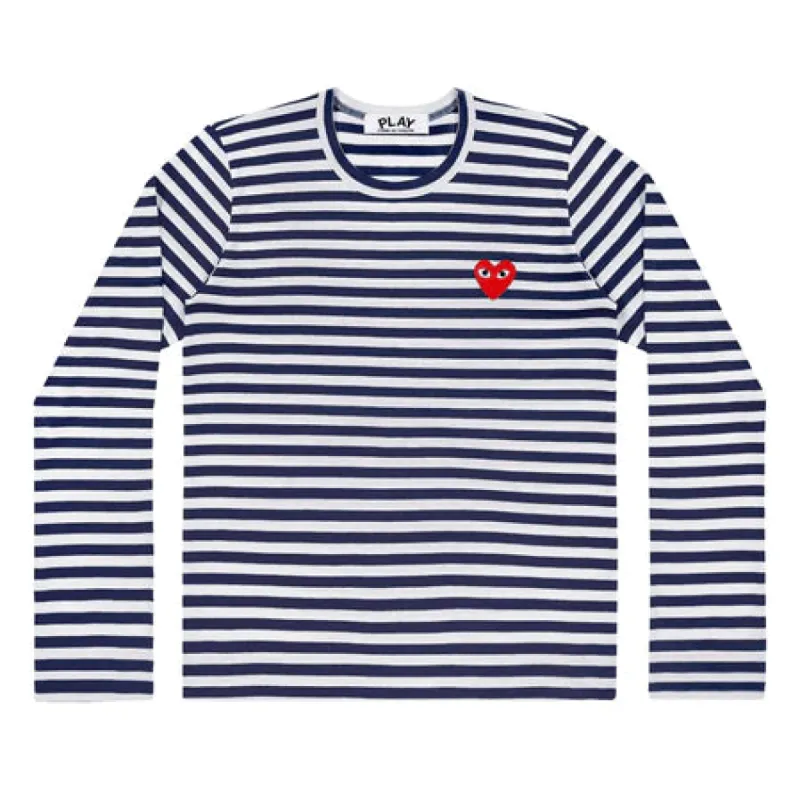 WMNS STRIPED T-SHIRT - NAVY sold by Lapstone & Hammer
